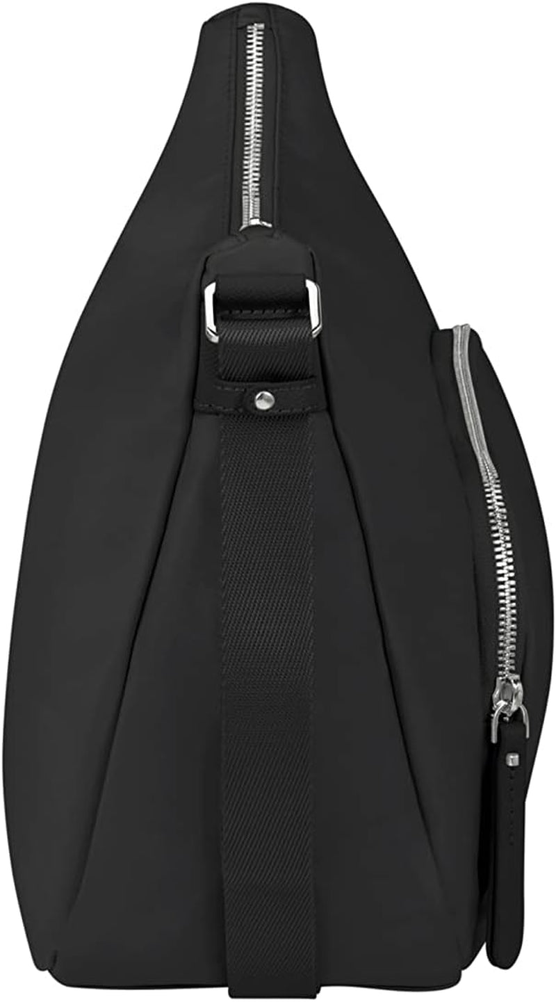 Samsonite Essentially Karissa - Bolso de hombro M, 36 cm, negro (Black) Bolsos Mujer Naty Shop
