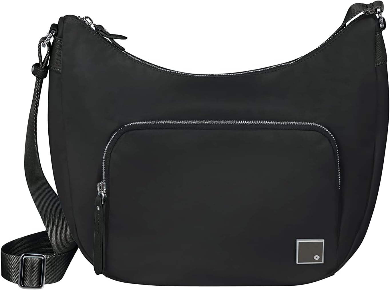 Samsonite Essentially Karissa - Bolso de hombro M, 36 cm, negro (Black) Bolsos Mujer Naty Shop