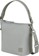 Samsonite Essentially Karissa - Bolsa de viaje S, 27 cm, gris (Dove Grey) Bolsos mujer Naty Shop Gris (Dove Grey)