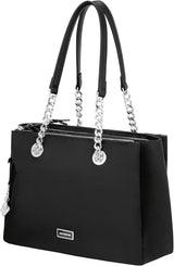 Samsonite Ladies Karissa 2.0 - Bolso bandolera Equipaje - Bolso bandolera (paquete de 1) Bolsos de mujer Naty Shop Negro (Eco Black) 34