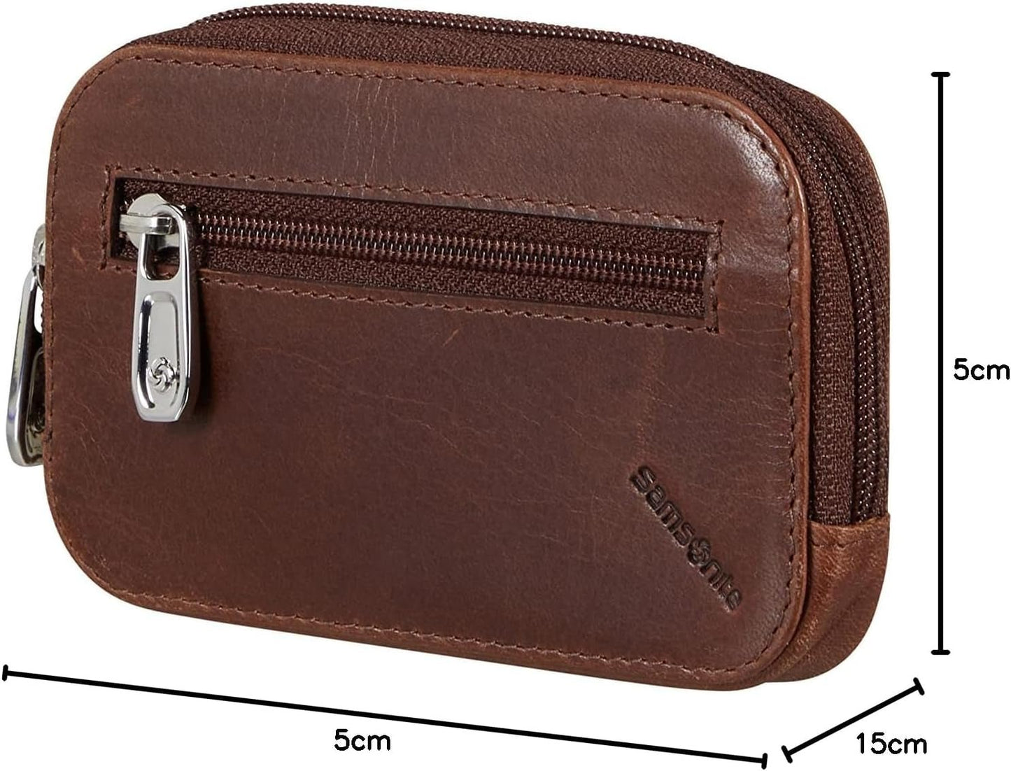 Samsonite Veggy SLG - Cartera, 11,6 cm, marrón (marrón oscuro) Carteras hombre Naty Shop