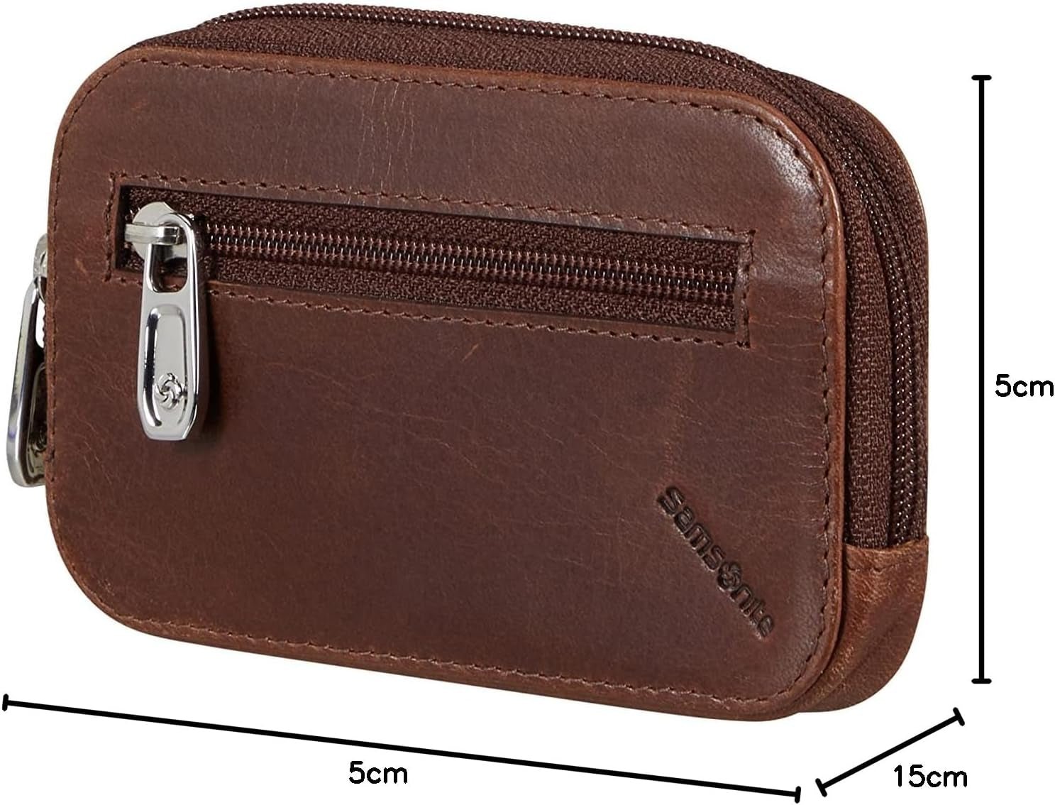 Samsonite Veggy SLG - Cartera, 11,6 cm, marrón (marrón oscuro) Carteras hombre Naty Shop