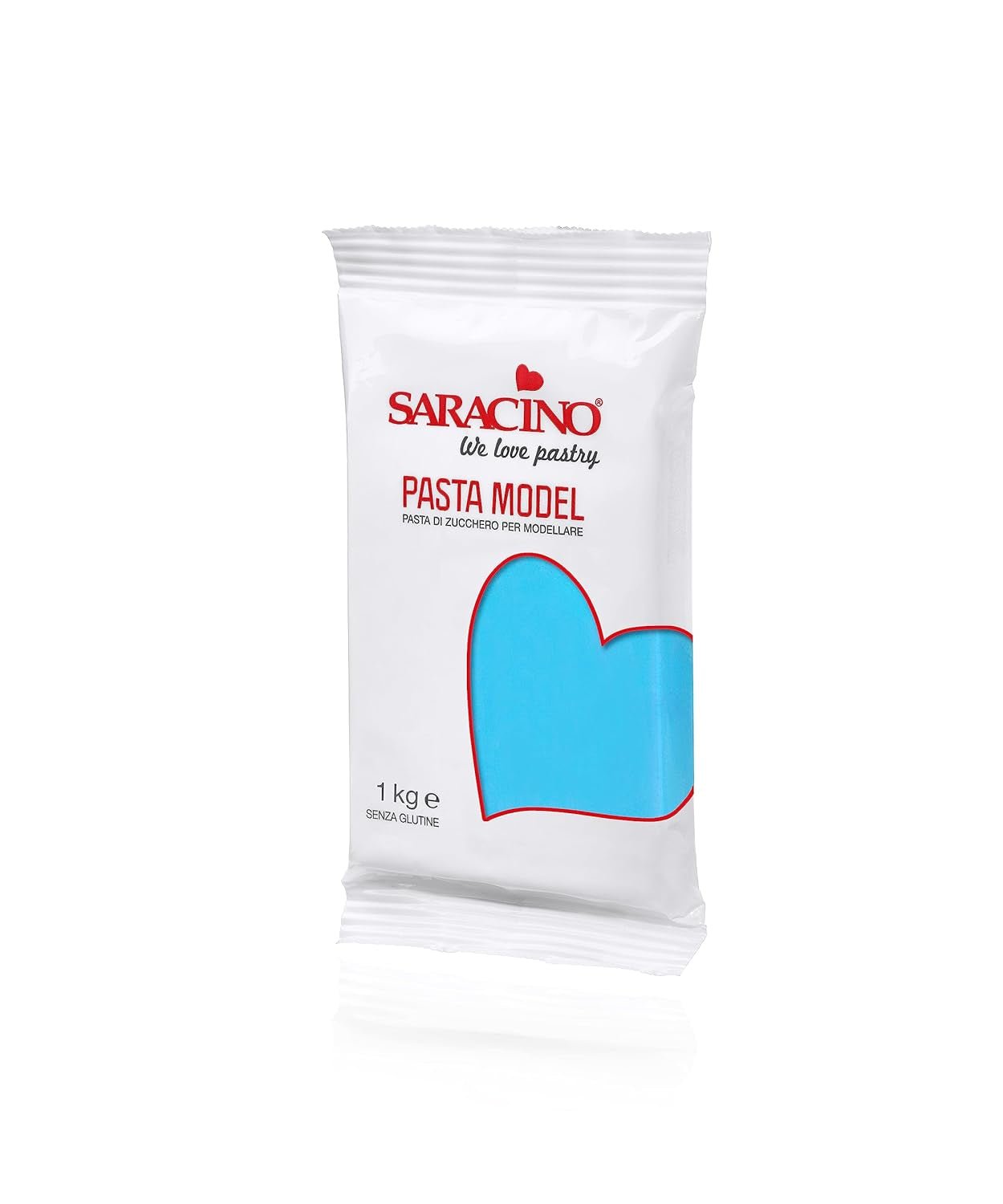 Pasta Saracino Modelo Azul Claro Para modelar 1 kg Sin gluten Made In Italy... Pasta de azúcar Naty Shop Título predeterminado