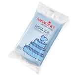 Pasta De Azúcar Saracino Top, Pasta De Azúcar Para Recubrir 1 kg, Pasta De Azúcar Made In Italy Naty Shop Celeste Baby