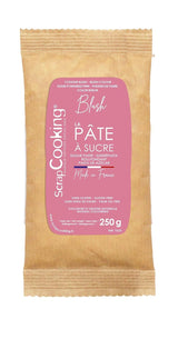 ScrapCooking - Pâte à Sucre Vert Sauge 250g - Colourant d'Origine Naturelle - Sans Gluten, Sans Huile de Palme - Pour Gâteaux, Pâtisseries Anniversaire - Vert Pastel - Fabrikie en France - 7621 Pasta de azúcar Naty Shop Pink blush