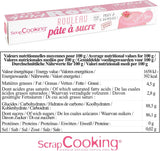 ScrapCooking - Rollo de fondant rosa â'¬ 36 cm - Fondant negro enrollado 430 g - Cake topper decoración de tartas, repostería, cumpleaños, fiestas - Rosa - 7264 Pasta de azúcar Naty Shop