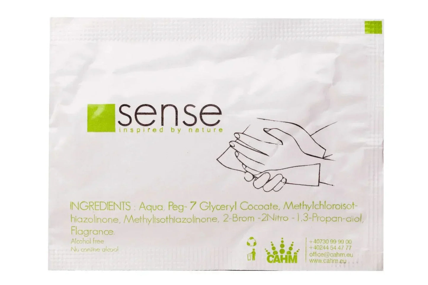 Servilleta hotelera refrescante – Sense Cosmetica Hoteliera Naty Shop