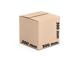 Juego de 20 Cajas de cartón CO3, 300 x 300 x 300 Cajas de embalaje Nati Shop