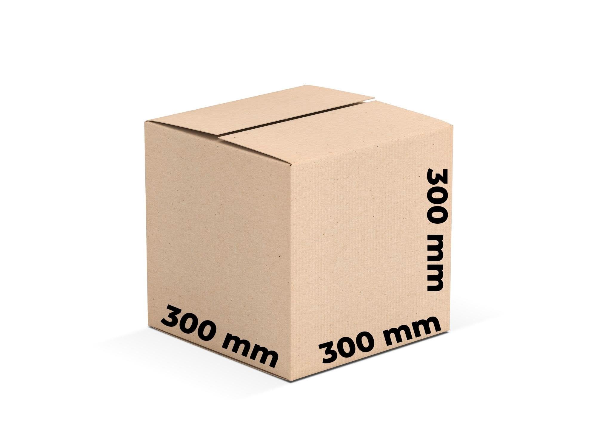 Juego de 20 Cajas de cartón CO3, 300 x 300 x 300 Cajas de embalaje Nati Shop