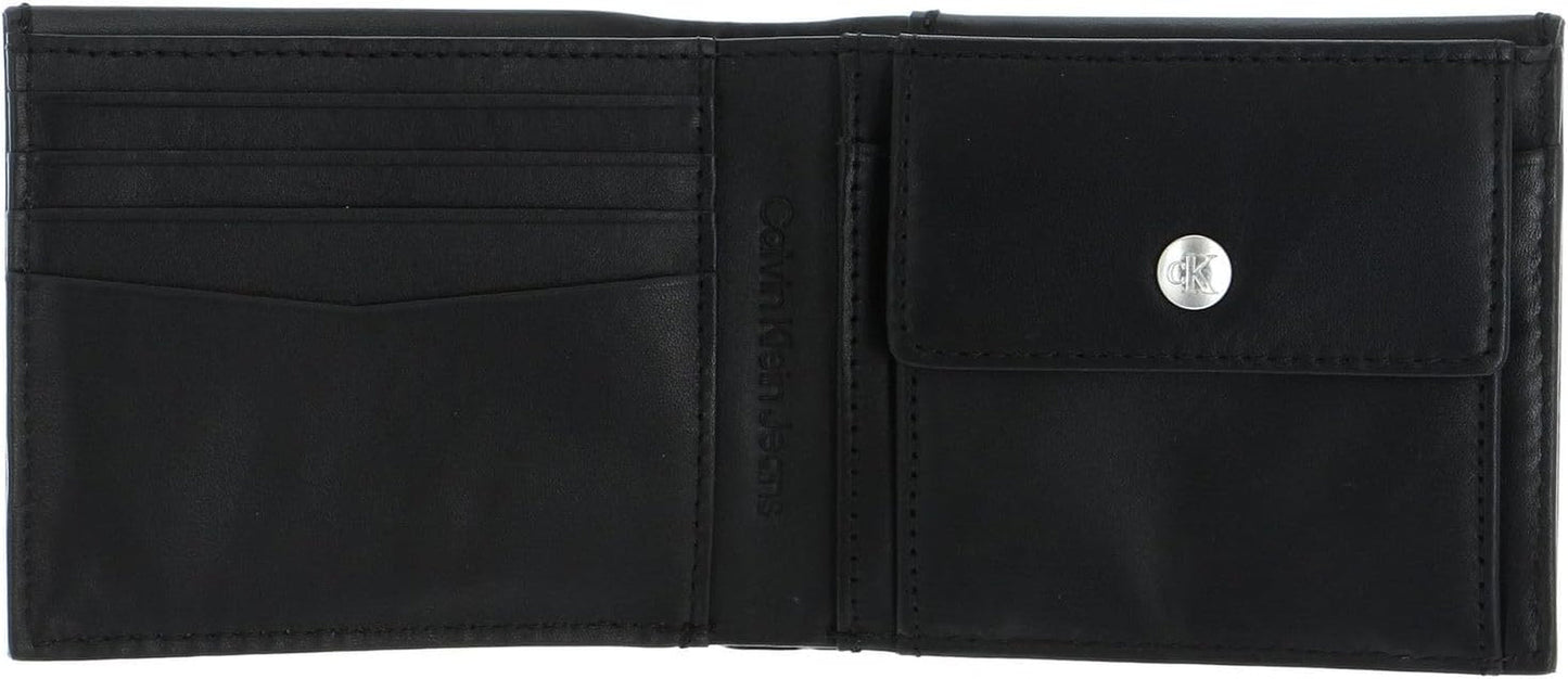 Calvin Klein Jeans Set de regalo para hombre con cartera plegable y funda para AirPods, negro (Black), cartera de hombre talla única Naty Shop