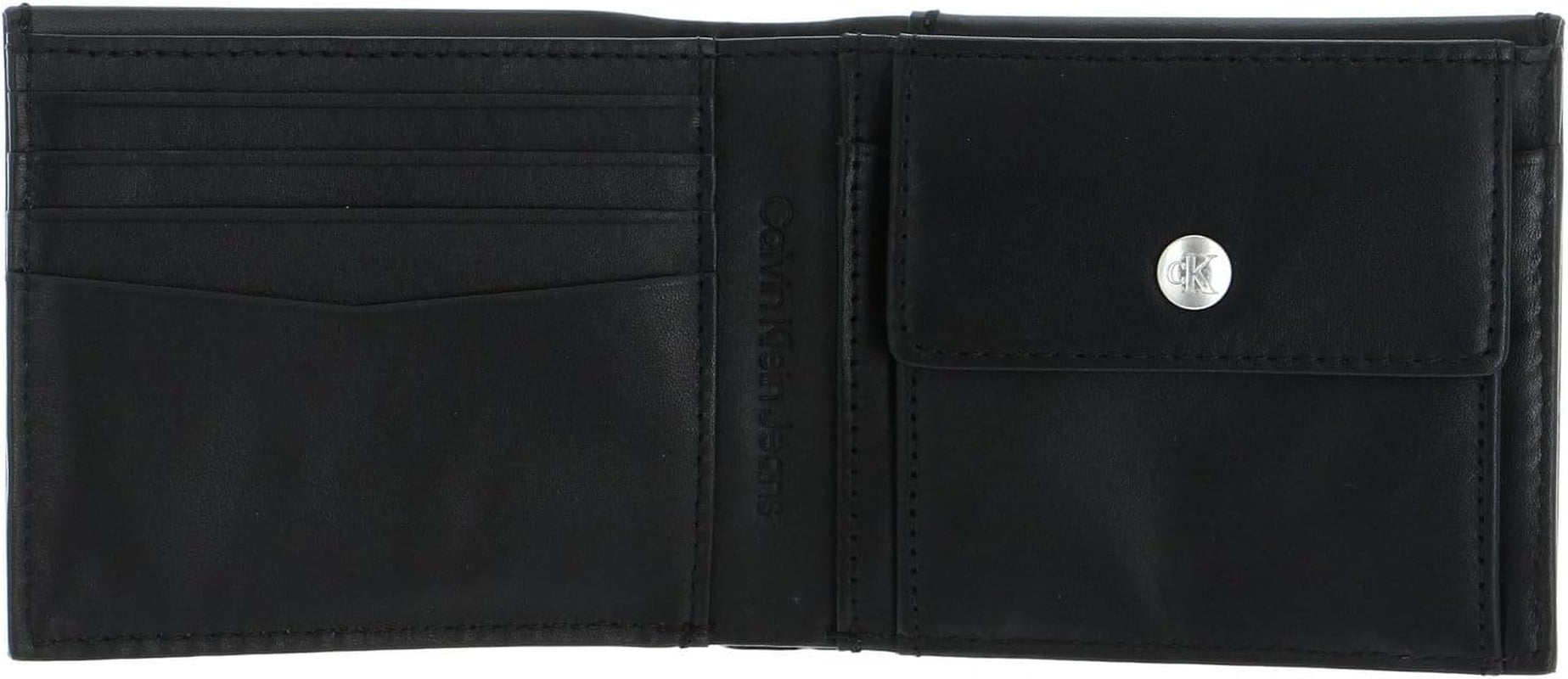 Calvin Klein Jeans Set de regalo para hombre con cartera plegable y funda para AirPods, negro (Black), cartera de hombre talla única Naty Shop