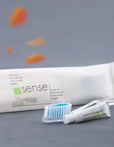 Set dental Sense hotel, 100 piezas Naty Shop Hotel Cosmetics