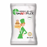 SmartFlex Fondant Green Velvet, 250 g (paquete de 2) Pasta de azúcar Naty Shop