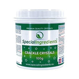 Ingredientes Especiales Cristales Crackle Crackle 500g La máxima calidad, sin OGM, ideal para tartas, dulces y helados Naty Shop Pasta de Azúcar 100G