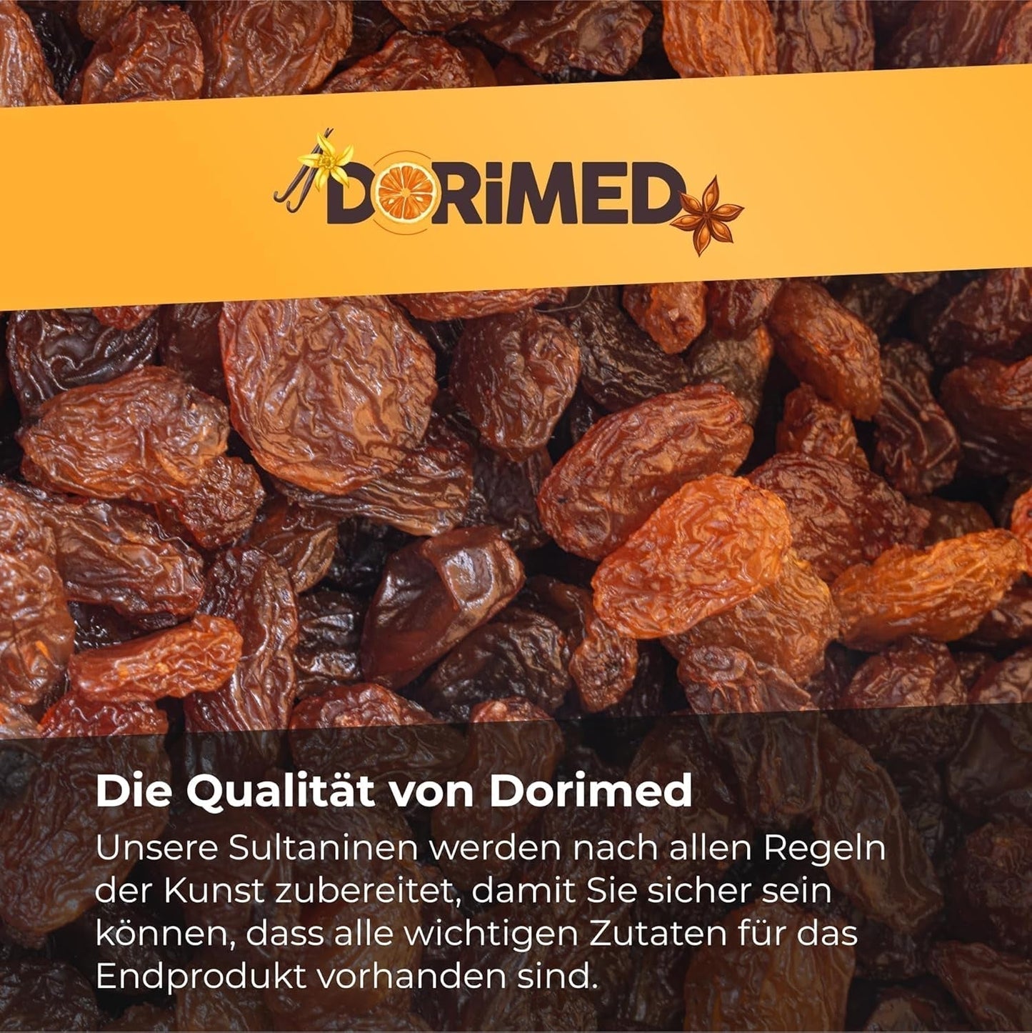 Pasas sultanas 1kg | Pasas de Esmirna | Pasas sultanas secas de Izmir | 100% de origen turco | Aperitivos de calidad | en Fibra dietética procedente de uvas pasas | Naty Shop productos deshidratados