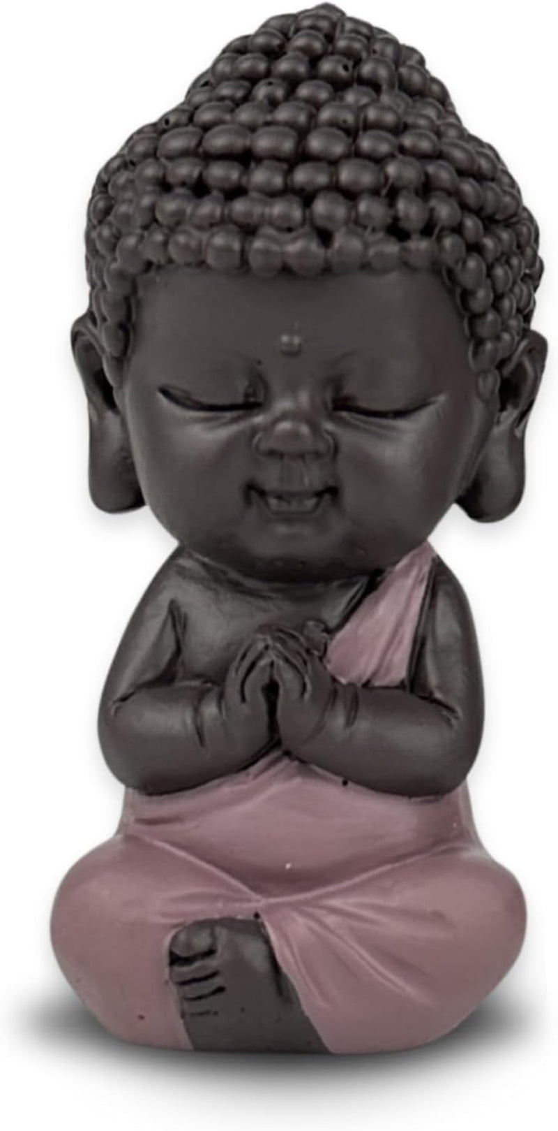 Estatuilla Toga Rosa Bebé Buda - Figura inspiradora y alegre - Enfoque talismán positivo - Idea de regalo dulce y espiritual - Al. 7 cm - Estatuillas y esculturas Zen'Light Naty Shop Default Title