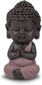 Estatuilla Toga Rosa Bebé Buda - Figura inspiradora y alegre - Enfoque talismán positivo - Idea de regalo dulce y espiritual - Al. 7 cm - Estatuillas y esculturas Zen'Light Naty Shop Default Title