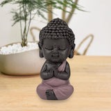 Figura Buda Bebé Toga Rosa - Figura inspiradora y alegre - Talismán positivo Concentración - Idea de regalo dulce y espiritual - Al. 7 cm - Estatuillas y esculturas Zen'Light Naty Shop