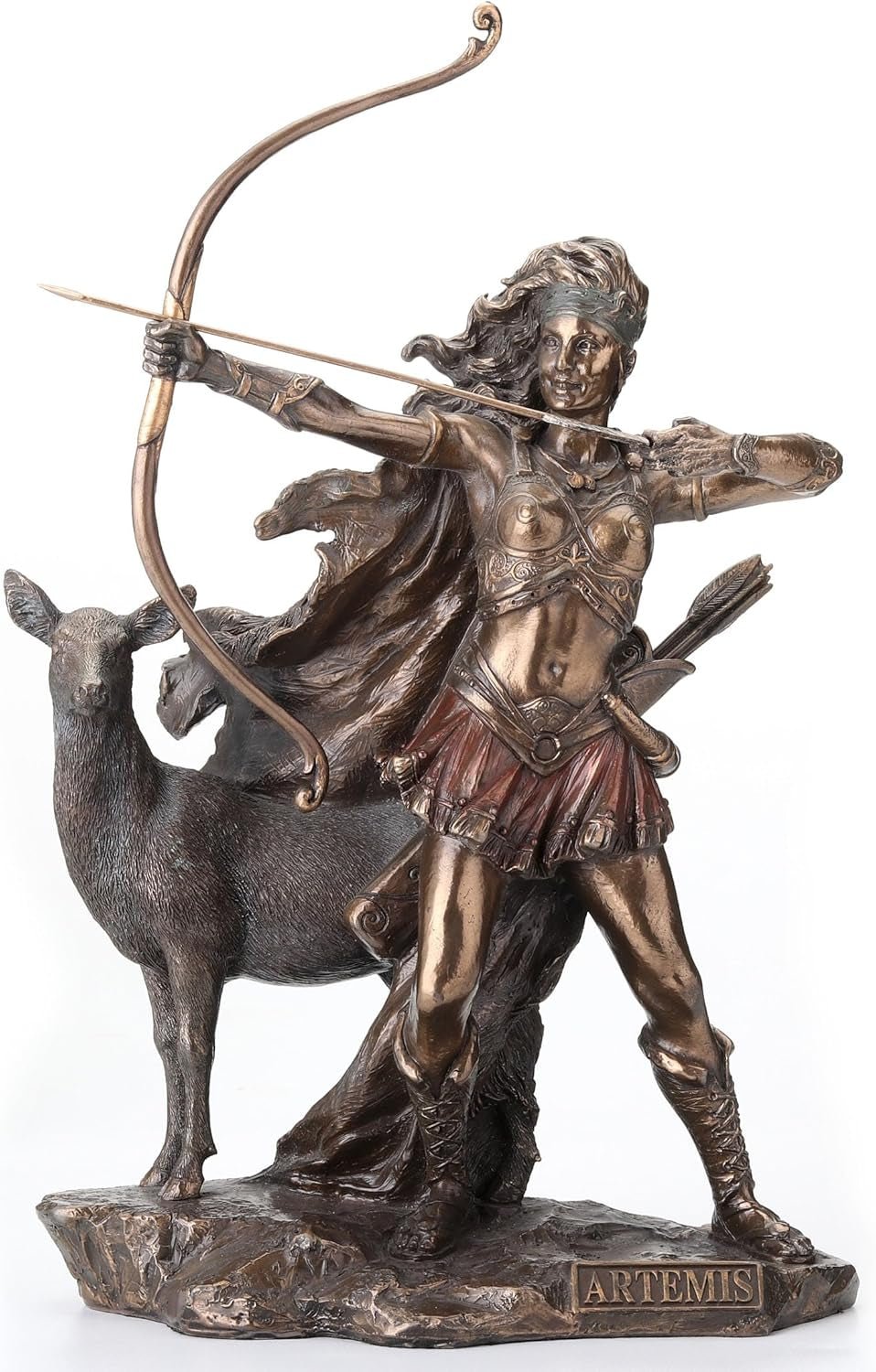 Estatua de Bronce de la Diosa de la Caza y lo Salvaje Estatuillas y Esculturas Naty Shop Título predeterminado
