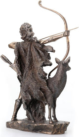 Estatua de bronce de la diosa de la caza y la naturaleza salvaje Naty Shop estatuillas y esculturas