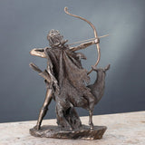 Estatua de bronce de la diosa de la caza y la naturaleza salvaje Naty Shop estatuillas y esculturas