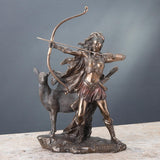 Estatua de bronce de la diosa de la caza y la naturaleza salvaje Naty Shop estatuillas y esculturas