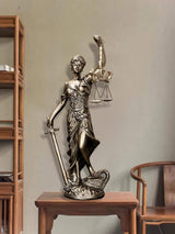 Estatua de la Dama de la Justicia Estatua de la Justicia de 30,5 cm Diosa de la Justicia Escultura de la Justicia Ángel grecorromano Estatuas ciegas de la Justicia para decoración Estatuillas y esculturas Naty Shop