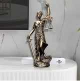 Estatua de la Dama de la Justicia Estatua de la Justicia de 30,5 cm Diosa de la Justicia Escultura de la Justicia Ángel grecorromano Estatuas ciegas de la Justicia para decoración Estatuillas y esculturas Naty Shop