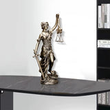 Estatua de la Dama de la Justicia Estatua de la Justicia de 30,5 cm Diosa de la Justicia Escultura de la Justicia Ángel grecorromano Estatuas ciegas de la Justicia para decoración Estatuillas y esculturas Naty Shop