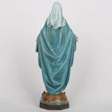 BC Estatua católica de Nuestra Señora de Gracia Figura de altar de la Virgen María Regalo religioso para la madre Decoraciones católicas para el hogar 34,3 cm de altura Pintado a mano por Buildclassic (Elegant) Naty Shop Estatuas y esculturas