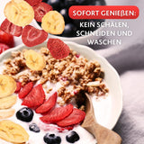 Mix fresa-plátano 200g - fresas liofilizadas y plátano liofilizado como delicioso snack en bolsa Productos deshidratados Naty Shop