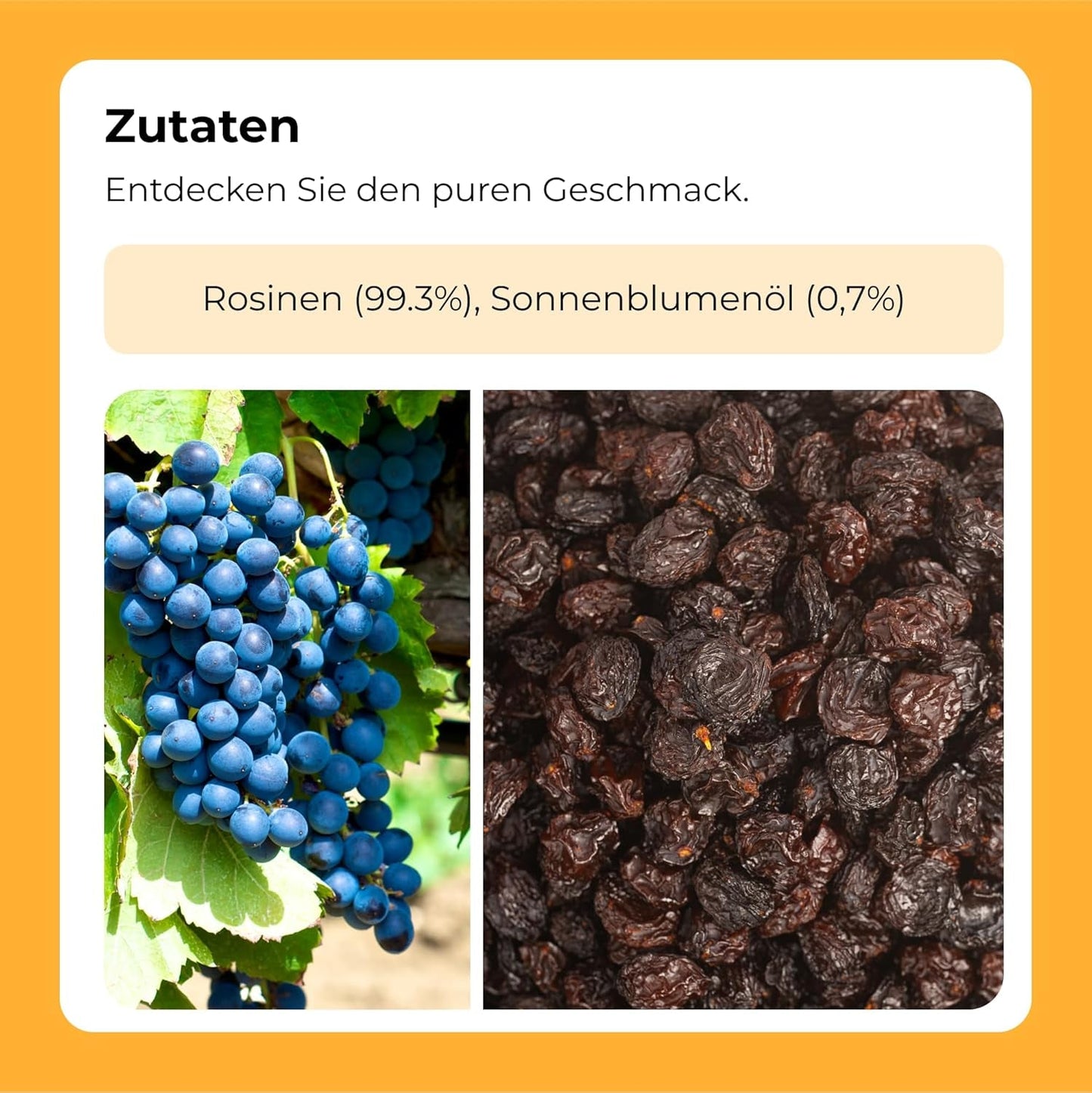 Pasas negras moradas 1 kg | Uvas pasas | Sin semillas y sin azúcar | productos sin ingeniería genética | Apto para vegetarianos y veganos | Ideal para combinar con chocolate y productos deshidratados de Naty Shop.