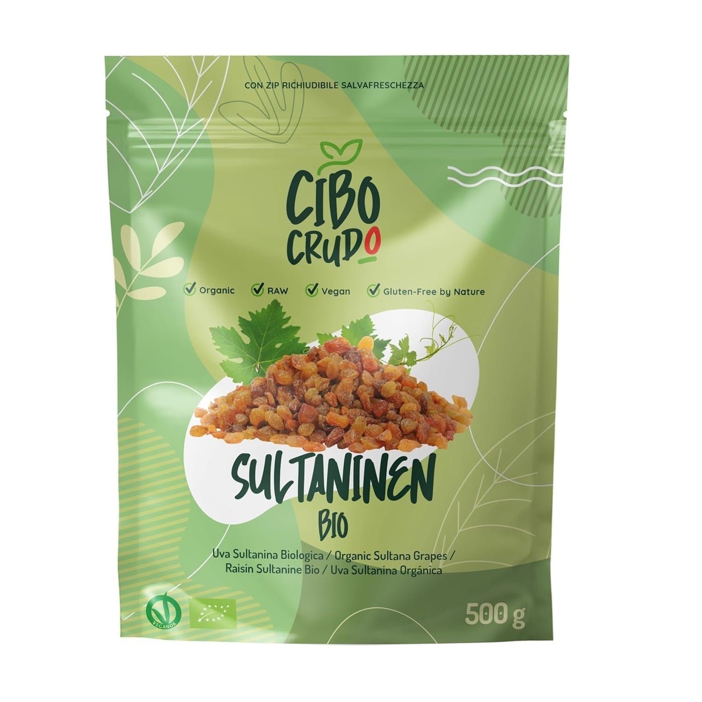 Pasas sulfurosas orgánicas - 500g. Deshidratados y crudos. Pasas deshidratadas sin azúcar añadido para consumo como snacks o postres. Productos deshidratados Naty Shop Título predeterminado