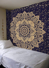 Tapiz aakriti gallery funda de cama mandala de algodón Hogar - Accesorios y Decoración Naty Shop