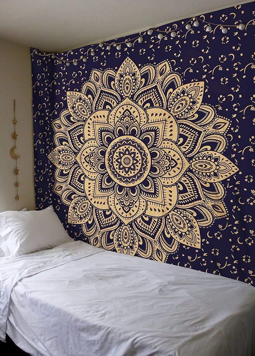 Tapiz aakriti gallery funda de cama mandala de algodón Hogar - Accesorios y Decoración Naty Shop