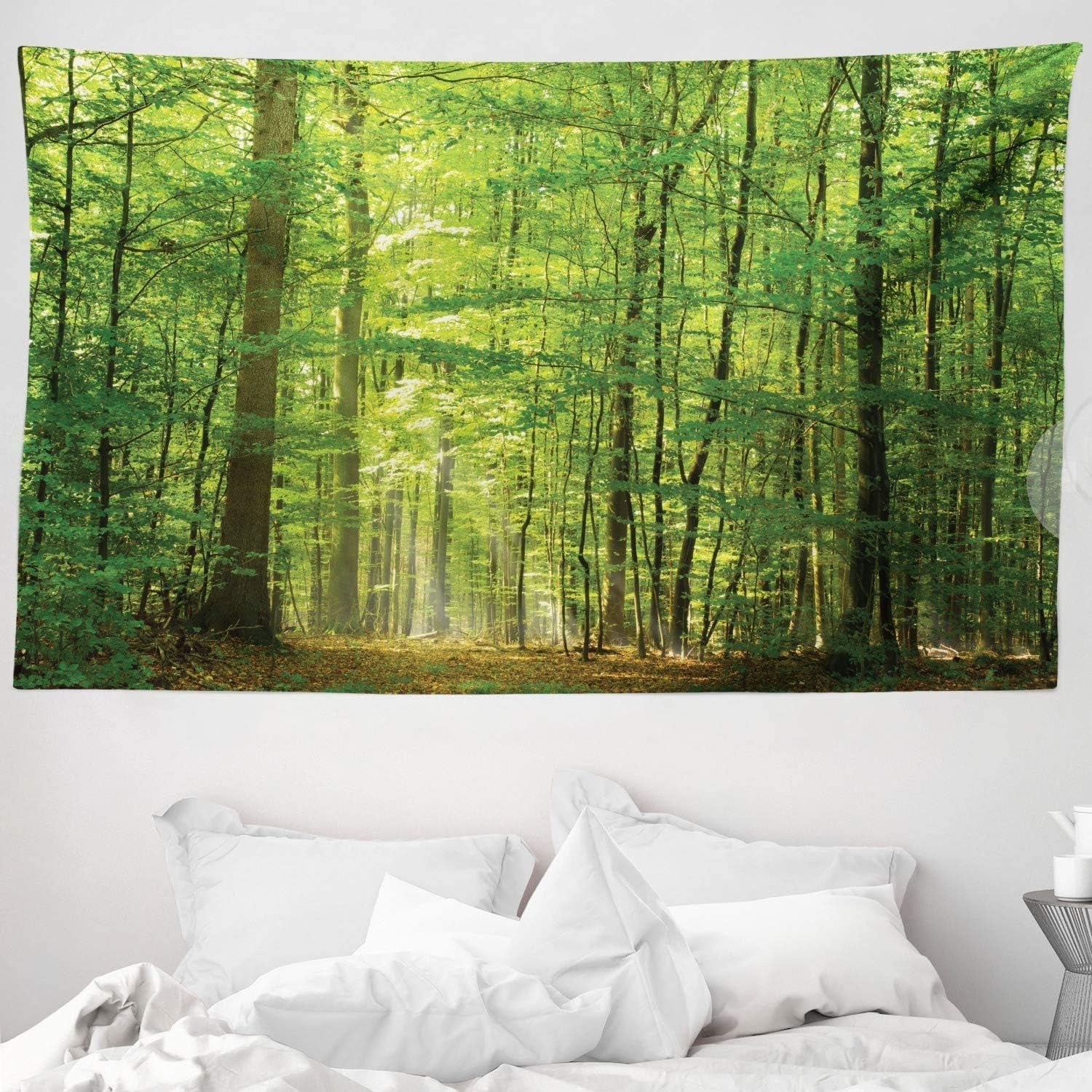 Abakuhaus tapiz bosque cubrecama hojas Hogar - Accesorios y Decoración Naty Shop Default Title