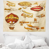 Tapiz abakuhaus Wanderlust mapa animal del mundo de dibujos animados - Naty Shop