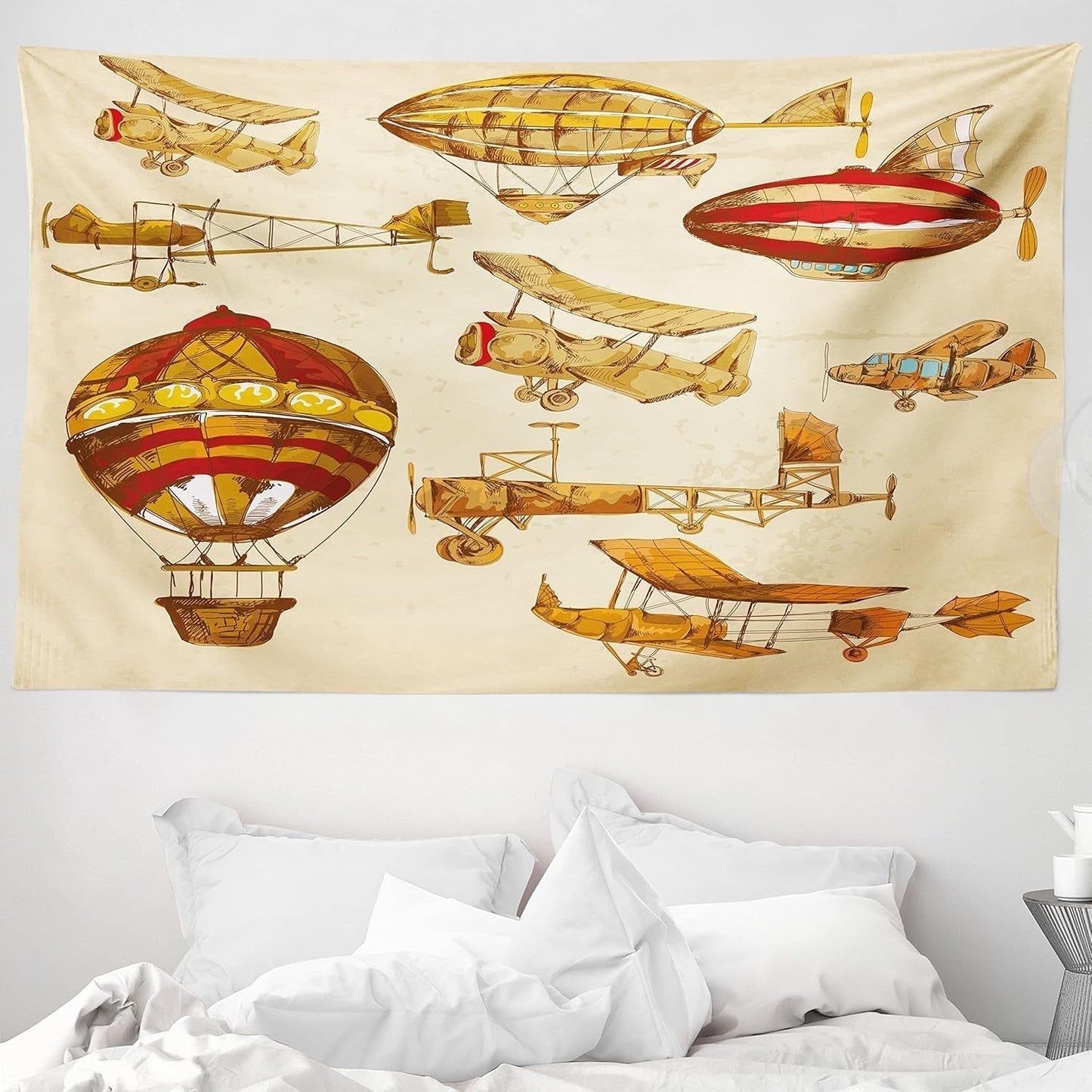 Tapiz abakuhaus Wanderlust mapa animal del mundo de dibujos animados - Naty Shop