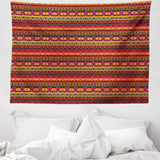 Tapiz abakuhaus pasión por los viajes animales mapa del mundo dibujos Hogar - Accesorios y Decoración Naty Shop Rojo oscuro naranja 150L X 110B Cm