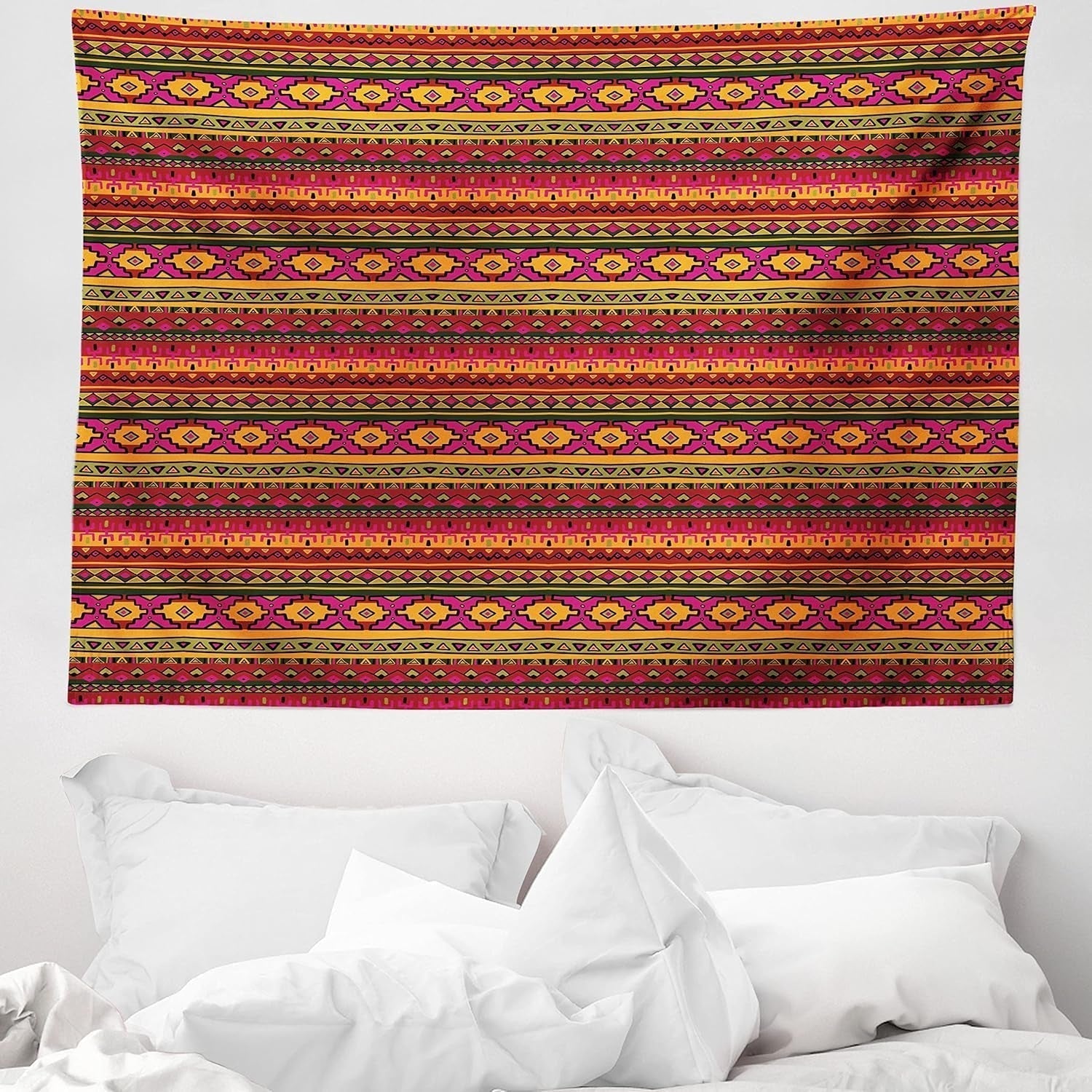 Tapiz abakuhaus pasión por los viajes animales mapa del mundo dibujos Hogar - Accesorios y Decoración Naty Shop Rojo oscuro naranja 150L X 110B Cm