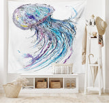 Tapiz abakuhaus Wanderlust mapa animal del mundo de dibujos animados - Naty Shop