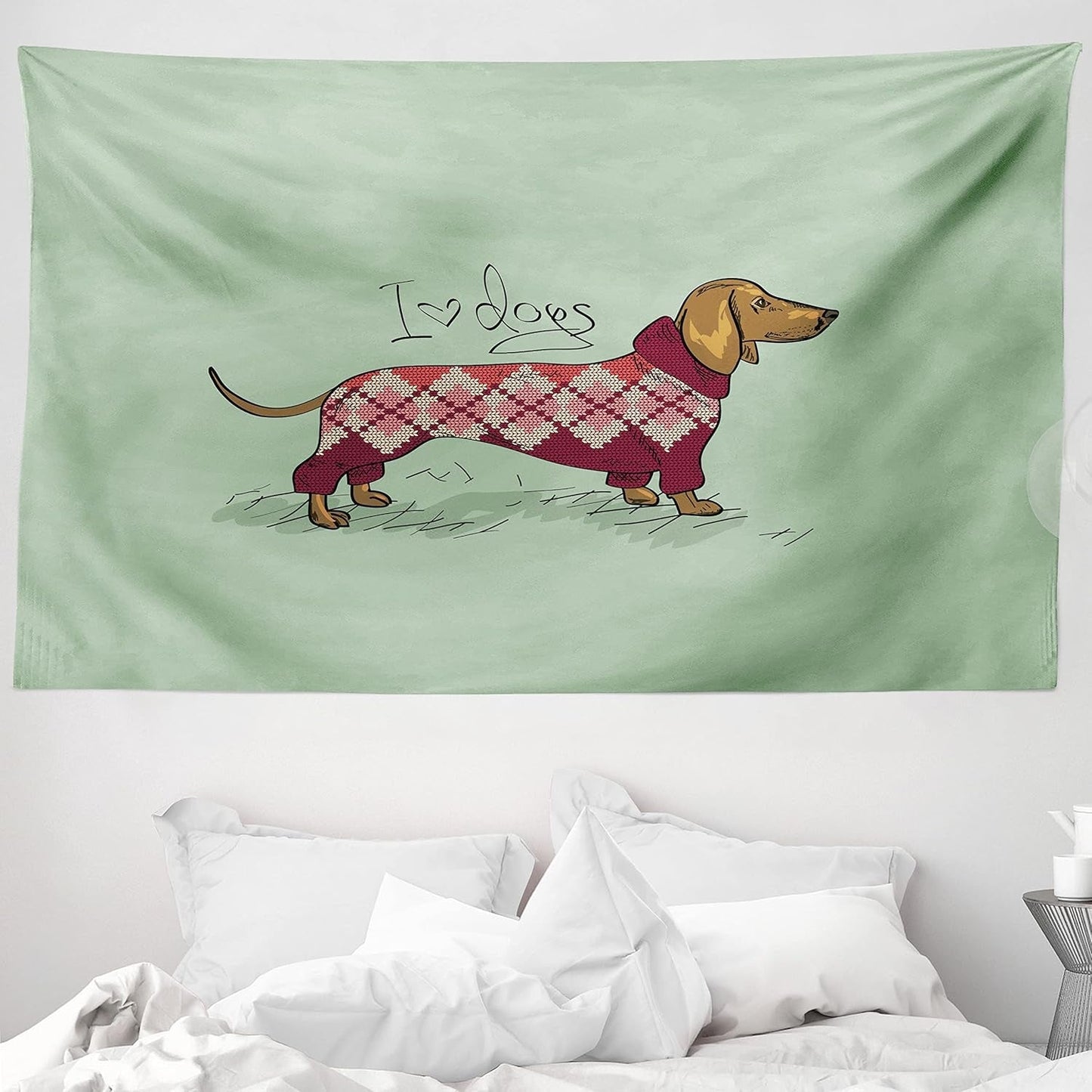 Tapiz abakuhaus Wanderlust mapa animal del mundo de dibujos animados - Naty Shop