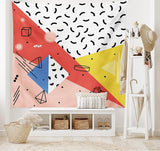 Tapiz abakuhaus Wanderlust mapa animal del mundo de dibujos animados - Naty Shop