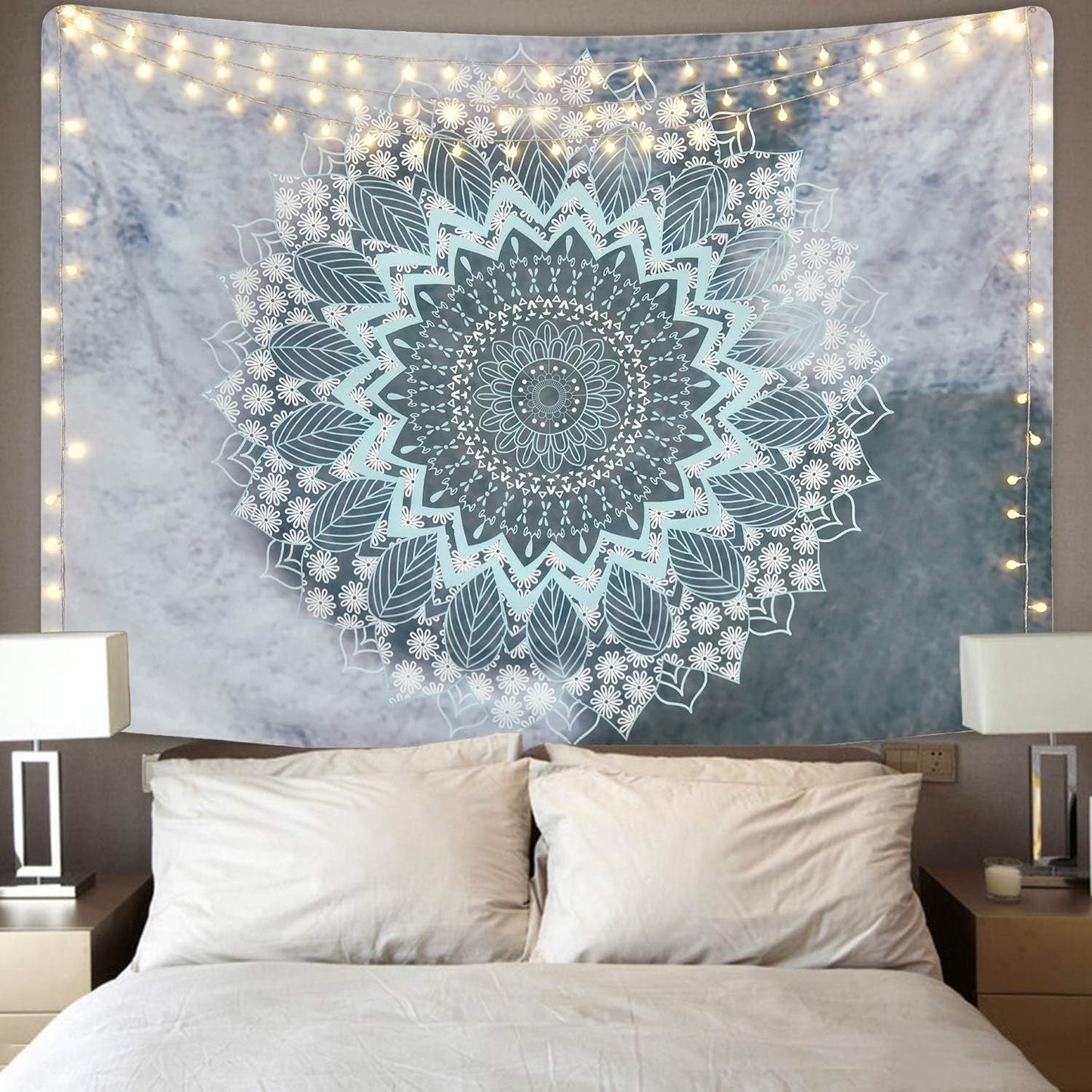 Tapiz alishomtll mandala indio yoga hippie tela Hogar - Accesorios y Decoración Naty Shop