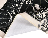 Tapiz alishomtll tarot set sol luna estrellas Hogar - Accesorios y Decoración Naty Shop