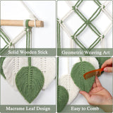 Tapiz tapiz astnico tejido hojas verdes Hogar - Accesorios y Decoración Naty Shop