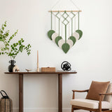 Tapiz tapiz astnico tejido hojas verdes Hogar - Accesorios y Decoración Naty Shop