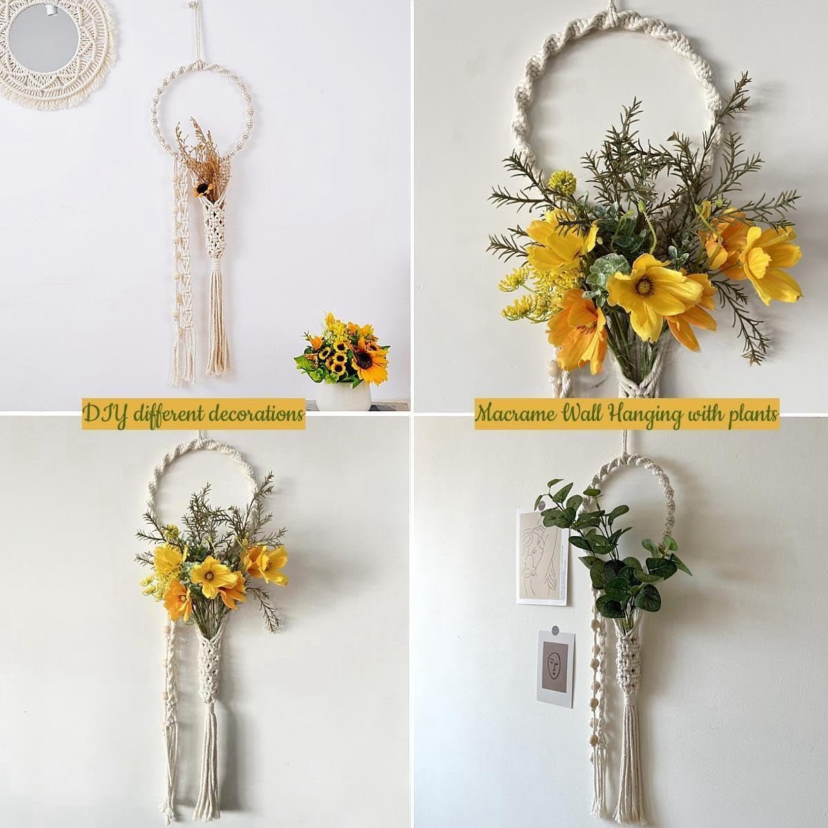 Tapiz avoik tejido para colgar en la pared decoración chic Hogar - Accesorios y Decoración Naty Shop