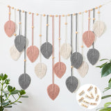 Tapiz betylfoy para colgar en la pared hoja grande deco Hogar - Accesorios y Decoración Naty Shop Rosa