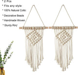 Pieza de tapiz colgante tejido a mano chic Hogar - Accesorios y Decoración Naty Shop